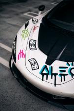 McLaren 720S Alec Monopoly Art Car by 1016 Industries 2019 года